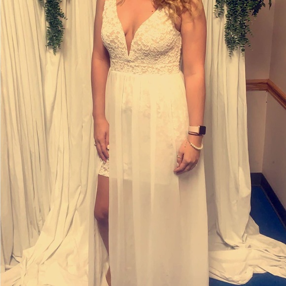 Make Way For Wonderful White Maxi Dress - Picture 2 of 2